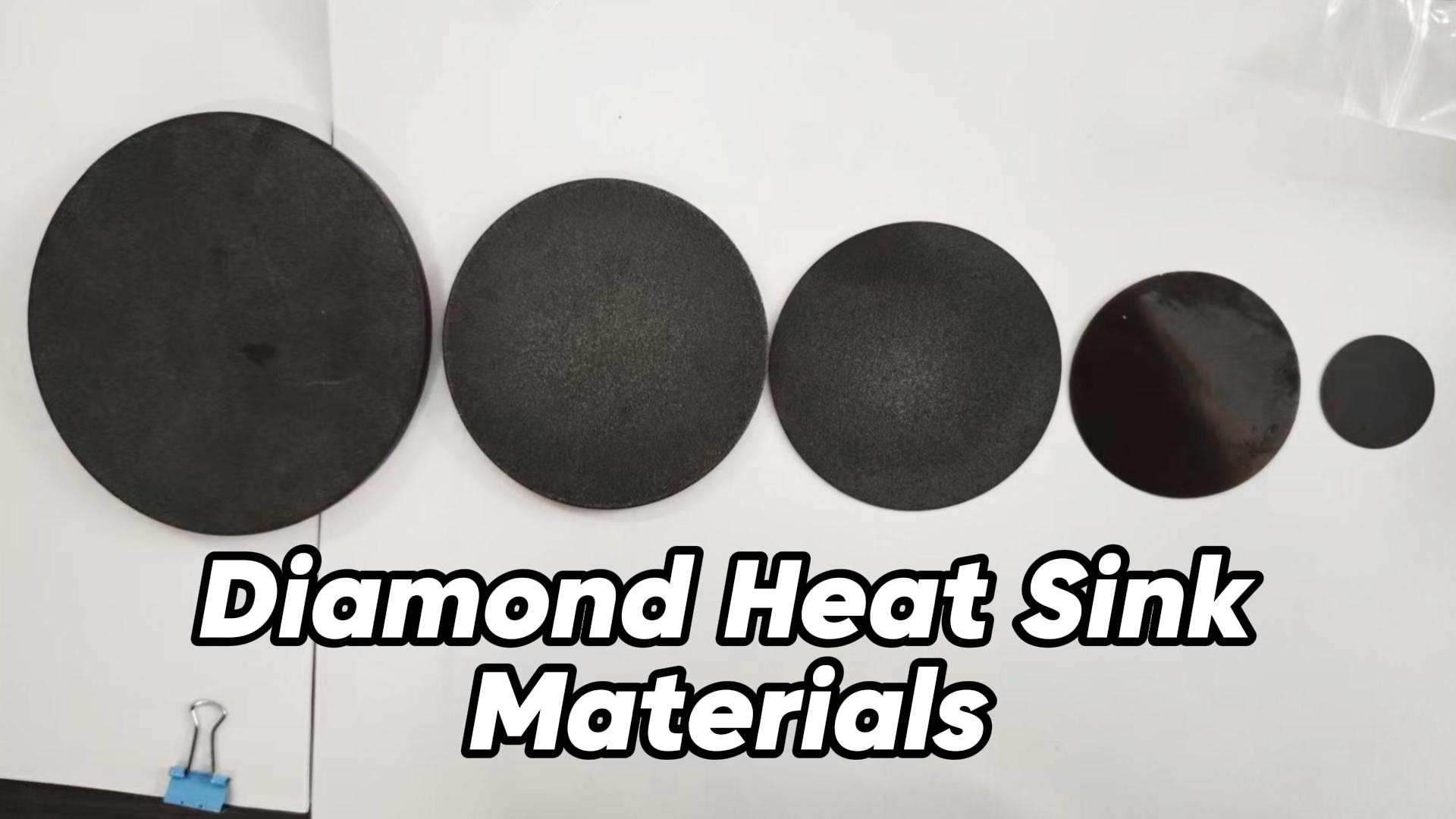 Diamond Heat Spreader: High-Thermal-Conductivity Materials for Electronics Cooling