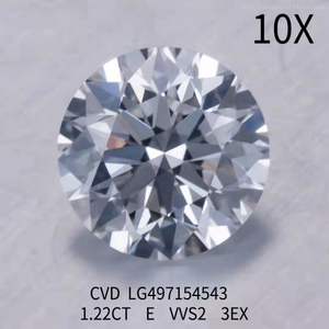 1.22 ct E VVS2 3EX CVD diamond