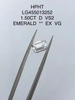 1.5 ct D VS2 VG Emerald cut HPHT diamond