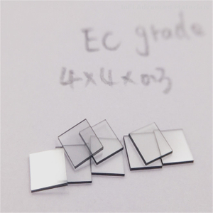 Electronic Grade cvd Diamond Single Crystal Cvd Diamond 4*4*0.3 4*4*0.5 with low nitrogen content 5-10ppb