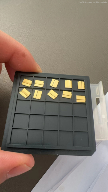 High-Power LED Diamond-Cu Cooling Plate AI-Chip Specific Diamond Heat Sink CVD Diamond-Copper Film