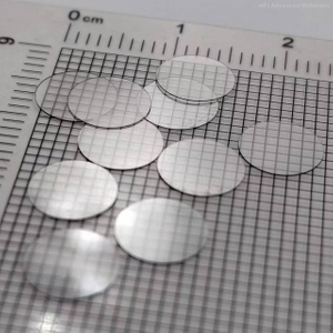 7*0.1 Ultra thin CVD pure lab grown diamond wafer single crystal CVD diamond for optical use big size with Taping Angle