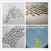 HPHT IIA type colorless white diamond plate lab grown diamond plate 111 110 100 orientation square round shape low stress 