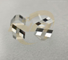 Special prism optical fully polished diamond single crystal