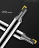 Mono crystal HPHT and CVD diamond Side milling cutter tools for Acrylic and different soft metals