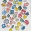 Synthetic diamond in various colors