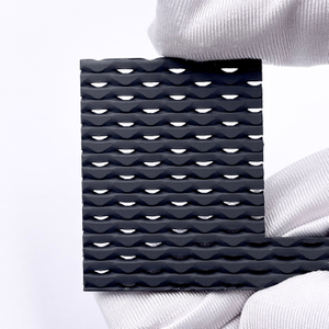 Niobium based BDD electrode Boron Doped Synthetic Diamond BDD Anode Square Blasting Media for Water Treatment Application Mesh