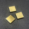 Gold-Plated CVD Single Crystal Diamond Substrates for High-Power Thermal Management