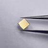 Gold-Plated CVD Single Crystal Diamond Substrates for High-Power Thermal Management
