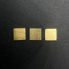Gold-Plated CVD Single Crystal Diamond Substrates for High-Power Thermal Management